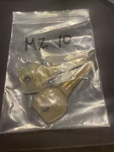 (2) Key Blanks MZ10 - For Mazda - Picture 1 of 1