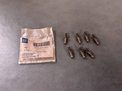 GM OEM NOS 25613447 Hood Open Rod Ball Studs 7x 1997-1999 Buick Park Avenue - Imagem 1 de 3