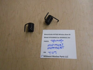 MVP17102T, MVP17103T MotorGuide W7560 Wireless Trolling Motor Springs T117 - Picture 1 of 3