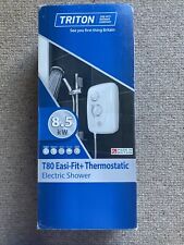 Triton T80 Easi-Fit+ Thermostatic Electric Shower 8.5kW