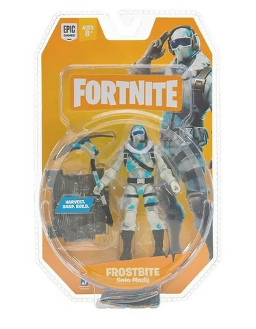 Fortnite Frostbite Solo Mode 4" Figure New in Package 25+ points of articulation Cover