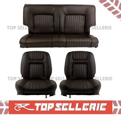 Seat Covers front and Rear bench for Peugeot 504 coupé réf CA0268+271 - Image 1 of 2