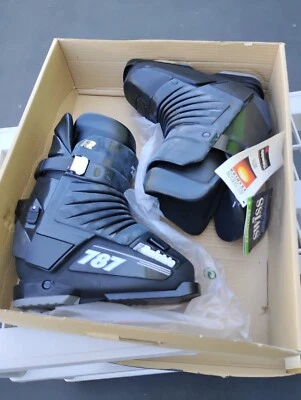 Botas de esquí Raichle 787 vintage años 90, para mujer talla 5 negras Foto 1 de 4