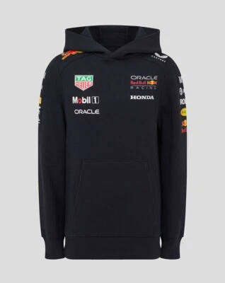 Red Bull Racing F1 2025 Official Team Kids Children Pullover Hoody Free UK Ship - Image 1 of 4