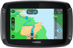 TomTom Rider 500 Motorrad-Navi 4,3" Touchscreen 16GB EU-Karten Bluetooth - Bild 1 von 9