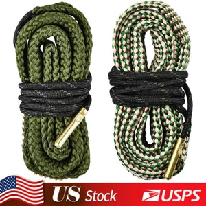 Bore Cleaner Rope Gun Barrel Cleaner 38/357/380/9MM/30/308 Rifle Shotgun Pistol - Picture 1 of 8