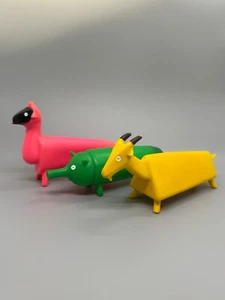 Farm Animals Pig, Goat, Sheep Barn Toy  Vintage Lakeside 1962 - Picture 1 of 17