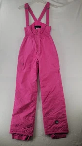 Pantalones con tirantes vintage HEAD rosa esquí nieve para mujer 6R EE. UU. nailon aislados años 90 extremos - Imagen 1 de 9