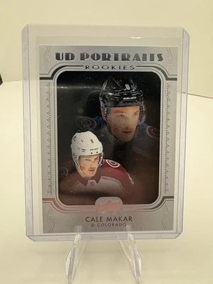 Upper Deck UD Portraits Cale Makar RC Rookie #P-50 Avalanche 2019-20 Foto 1 de 2