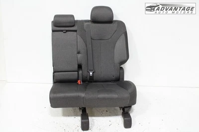 Hyundai Santa Fe 2019-2023 segunda fila asiento lateral izquierdo tela OEM Foto 1 de 4