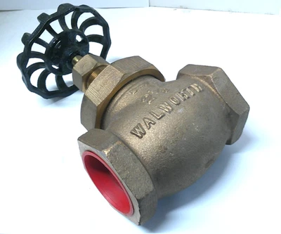 Válvula Globo 2-1/2" Latón 150S Clase 300 CWP Hembra NPT Vástago Elevador Foto 1 de 3