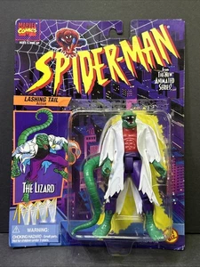 ToyBiz 1996 Marvel Comics Spider-Man figura de acción camisa roja El lagarto NUEVO - Imagen 1 de 7