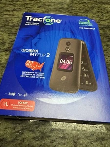tracfone alcatel my flip 2 Throw Away Phone Track ��neu - Bild 1 von 13