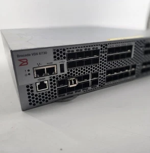 Brocade VDX 6730-60 60 Ports SFP+ Fibre Channel Switch W PSU - Picture 1 of 6