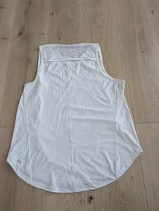 Lululemon Size 10 Sculpt Tank Top White W1CS9S - Picture 1 of 5