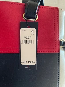 Tasche Damen Original TOMMY HILFIGER – NEU mit Etikett Blau-Weiß-Rot - Bild 1 von 6
