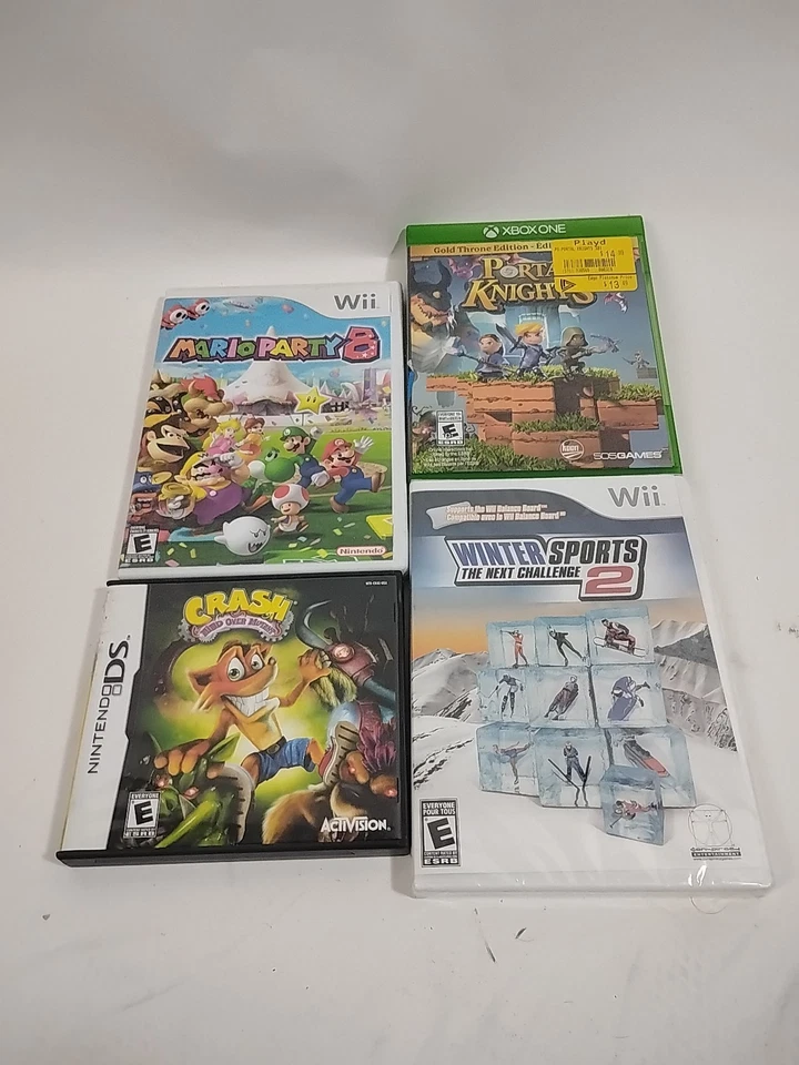 Nintendo Wii DS Xbox One Game Lot Set Bulk Bundle 4 Collection Mario - Image 1 of 4