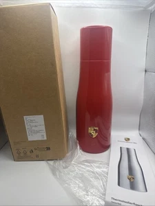✅ Porsche Thermos Insulated Bottle - Martini Racing (Red) NEW 1000 ml / 33 fl oz - Bild 1 von 6