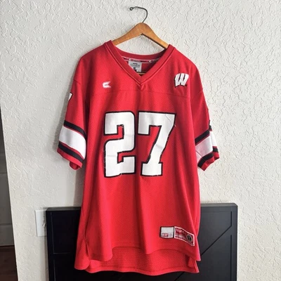 Wisconsin Badgers Men's Medium Jerse NCAA Hockey Koronis, USA, 90s Vintage - Image 1 of 4