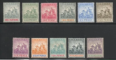 Barbados - SG# 105 - 115 MH (rem)/MLH - Lote 1123420 Foto 1 de 2