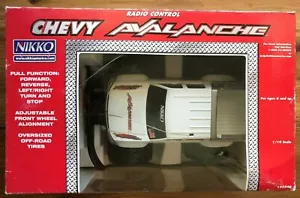 NIKKO Chevy Avalanche GM White radio control NEW in sealed box RARE - Picture 1 of 8