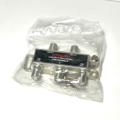 NEW 4:1 Antronix 4-way Splitter CMC2004HC-A coax Cable TV Internet Satellite - Image 1 of 4