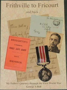 FRITHVILLE TO FRICOURT Lincolnshire Regiment Soldier 8th Battalion Western Front - Imagen 1 de 1
