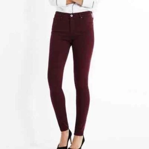 AG Jeans Farrah High Rise Skinny Jeans 27R Maroon 3188 - Bild 1 von 10