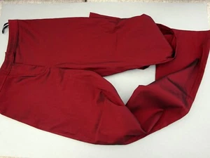 C & A Clockhouse Ladies Trousers - Red Polyester/Nylon UK16 - Picture 1 of 6