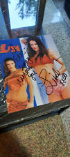 WWE LITA Autographed Photo Wrestling Divas Amy Dumas WWF AEW