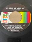 7" 45 RPM BERT KAEMPFERT AND HIS ORCHESTRA RED ROSES FOR A BLUE LADY / LONELY NI