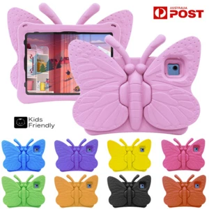 For iPad Air Pro M2 M4 2024 10/9/8/7/6/5th Kids Butterfly EVA Stand Case Cover - Picture 1 of 121