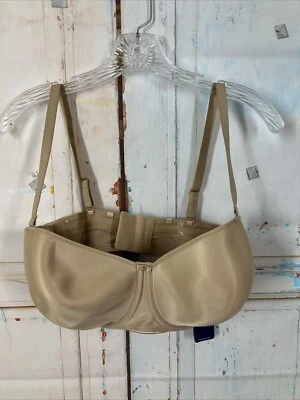 Fantasie Smoothing Seamless Strapless Bra FL4530NUE Size 36G Nude Multiway NWT - Image 1 of 4