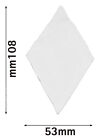 Akkordeon Diamant Leder Balg Ecken Zwickel (20er Set) 108x53 mm