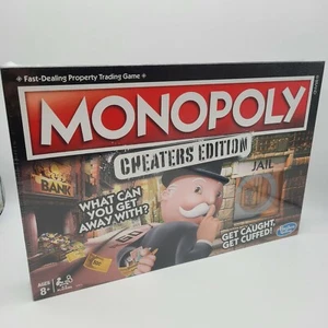 Hasbro MONOPOLY Game: Cheaters Edition Board Game SEALED NEW - Picture 1 of 4