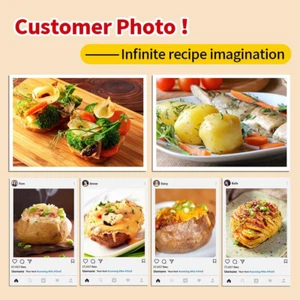 Microwave Baked Potato Cooker as Seen on Tv Cooks in Minutes Tender & Fluffy,... - Picture 1 of 12