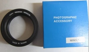 Minolta #6504 T ring to adapt cameras to telescopes New Old Stock - Picture 1 of 2