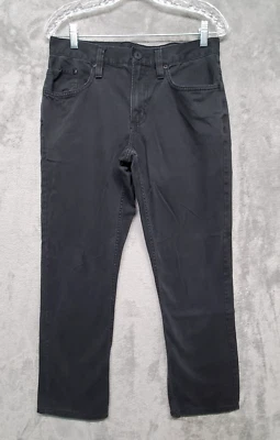 Pantalones Tony Hawk para Hombres 29x30 Negro Slim Sarga Pantalones reales *31x28 Foto 1 de 4