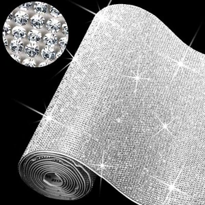 60750 Pieces Bling Rhinestone Sheet Crystal Self-Adhesive Diamond Sticker - Picture 1 of 6