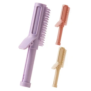 2-in-1 Comb Curlers on Top of Head Retractable Hair Volumizing Styling Tool - Picture 1 of 15