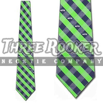 Seattle Seahawks Tie Seahawks Neckties Mens Licensed Football Neck Ties NWT - Image 1 of 3