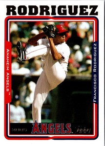 2005 Topps Francisco Rodriguez #8 Anaheim Angels