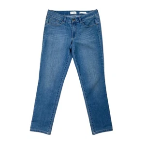 Jessica Simpson Women’s 27 Slim Slouch Straight Jeans Blue Cotton Blend Pants - Picture 1 of 7