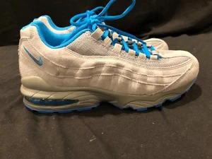 NIKE Air Max 95 GS Youth 6.5 Blue / Grey 307565-029 women's 8 97 - Picture 1 of 10