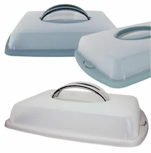 Kuchencontainer Blechkuchen 9 x 43 x 31 cm mit klappbaren Griffen - Bild 1 von 2
