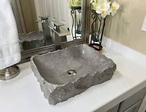 Lavandino in marmo / lavandino in pietra / lavandino con vaso / lavandino da bagno / lavandino con vasca - Foto 1 di 10
