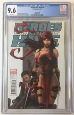 2011 Marvel HEROES FOR HIRE #4 variant ~ CGC 9.6