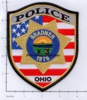 Ohio - Bradner OH Police Dept Patch