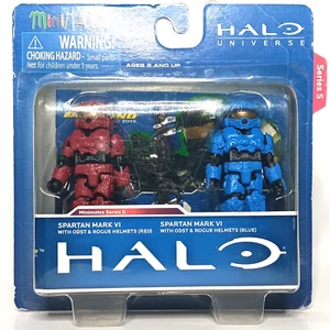 Minimates Halo Spartan Mark VI RED & Spartan Mark VI BLUE Set Series 5 2012 MK - Picture 1 of 1