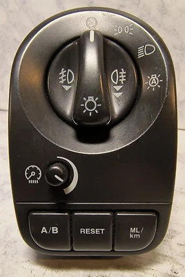 Interruptor atenuador interior luz de conducción delantera OEM 2001-2008 Jaguar X-Type Foto 1 de 4